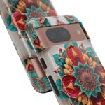 Colorful Mandala Phone Cover, Bohemian Style Accessory, Unique Gift for Her, Stylish Smartphone Protection