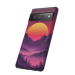 Mountain Sunset Phone Case - Tough Cases for Nature Lovers