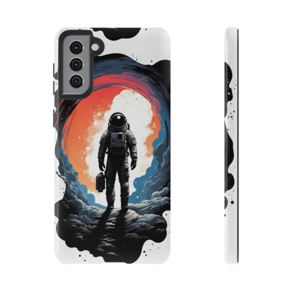 Astronaut Case, Tough Phone Cover, Galaxy Art Protector, Space Lover Gift, Unique Mobile Accessory
