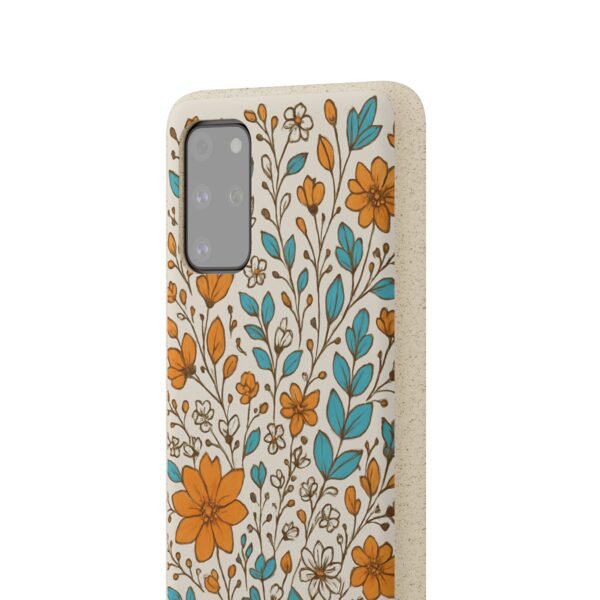 Floral Biodegradable Phone Case - Eco-Friendly Design for Nature Lovers