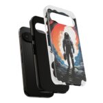 Astronaut Case, Tough Phone Cover, Galaxy Art Protector, Space Lover Gift, Unique Mobile Accessory