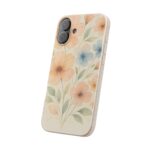 Floral Biodegradable Phone Case - Eco-Friendly Nature Design