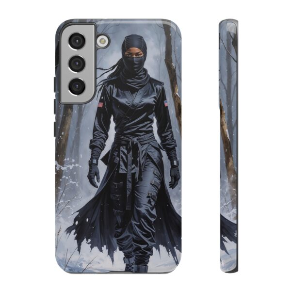 Artistic Phone Case, Ninja Aesthetic, Unique Smartphone Cover, Adventurous Spirit