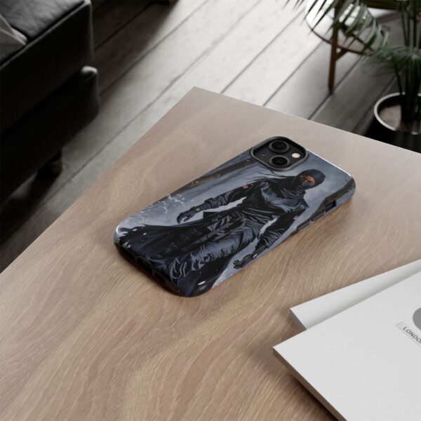 Artistic Phone Case, Ninja Aesthetic, Unique Smartphone Cover, Adventurous Spirit