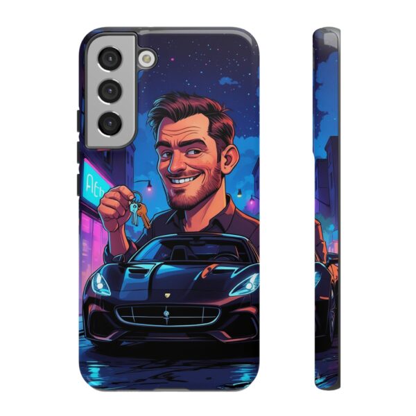 Stylish Car Enthusiast Phone Case with Key Design