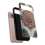 Mandala Phone Case, Colorful Floral Design, Bohemian Style, Tough Cases, Gift for Her