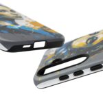Vibrant, Artistic Tough Phone Case, Modern Art, Smartphone Accessories