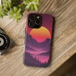 Mountain Sunset Phone Case - Tough Cases for Nature Lovers