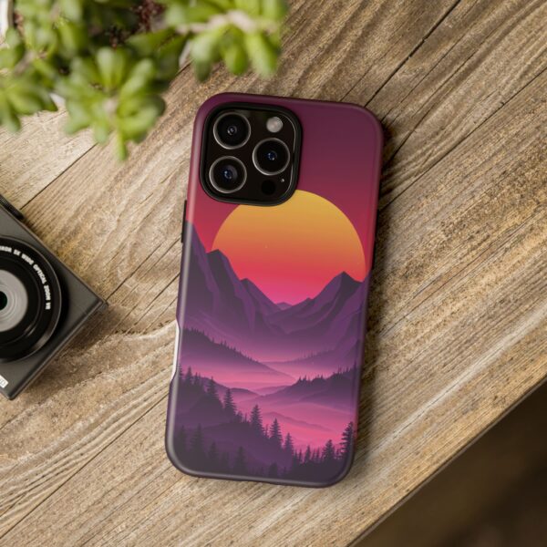 Mountain Sunset Phone Case - Tough Cases for Nature Lovers