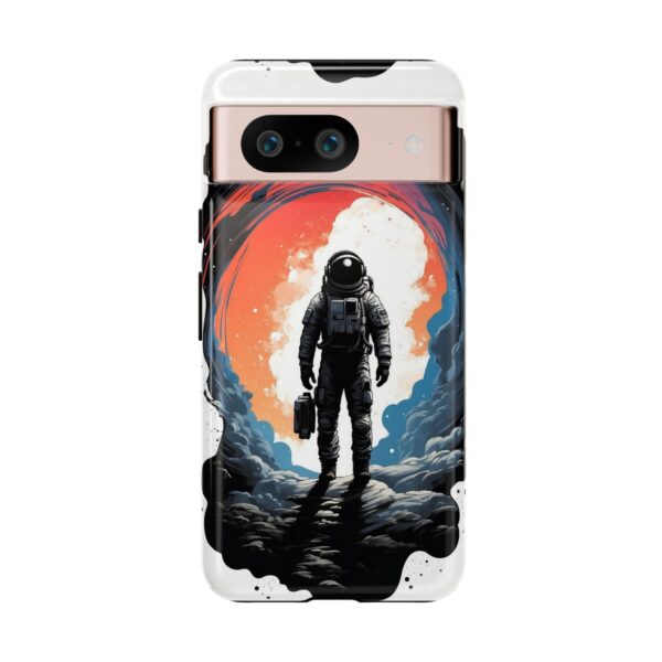 Astronaut Case, Tough Phone Cover, Galaxy Art Protector, Space Lover Gift, Unique Mobile Accessory