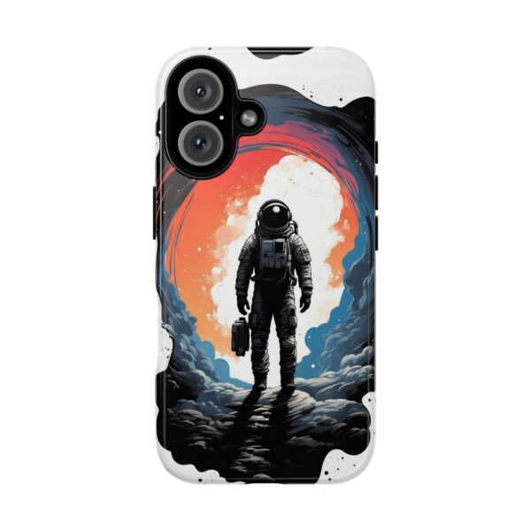 Astronaut Case, Tough Phone Cover, Galaxy Art Protector, Space Lover Gift, Unique Mobile Accessory