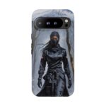 Artistic Phone Case, Ninja Aesthetic, Unique Smartphone Cover, Adventurous Spirit