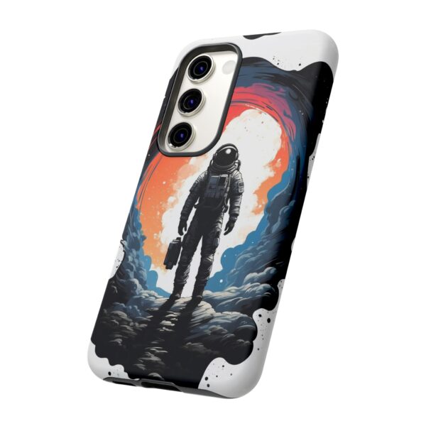 Astronaut Case, Tough Phone Cover, Galaxy Art Protector, Space Lover Gift, Unique Mobile Accessory
