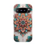 Mandala Phone Case, Colorful Floral Design, Bohemian Style, Tough Cases, Gift for Her