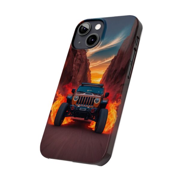 Adventure Jeep Slim Phone Case - Perfect for Off-Road Enthusiasts