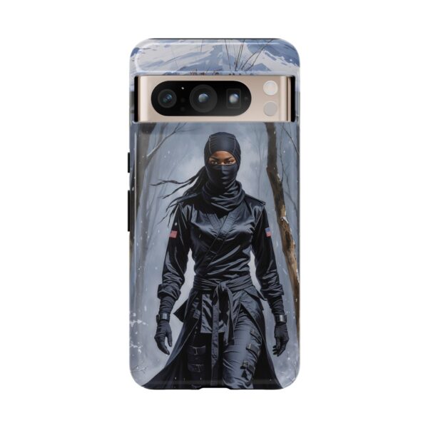 Artistic Phone Case, Ninja Aesthetic, Unique Smartphone Cover, Adventurous Spirit