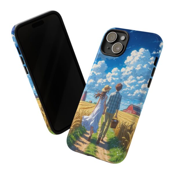 Couple Phone Case – Romantic Landscape Design