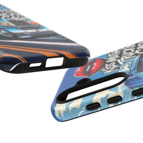 Cool Phone Case for Truck Lovers, Trucking Gifts, Unique Truck Driver Accessories, Kiss Mutha Truckin Cash Design, Fun Car Enthusiast Gift