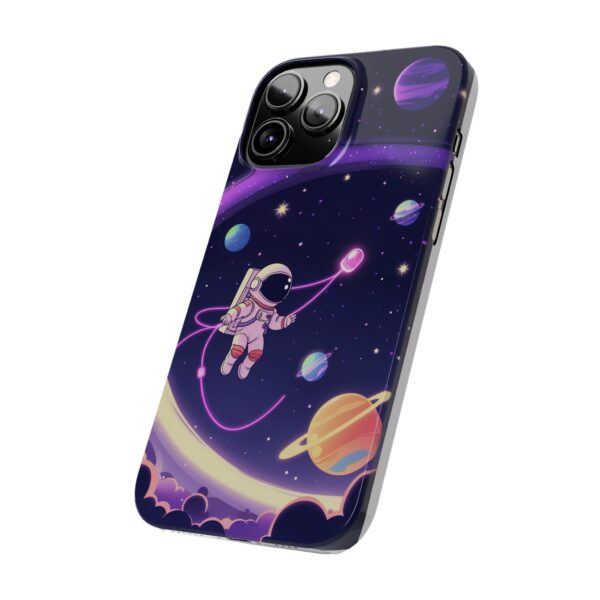 Space Astronaut Slim Phone Case