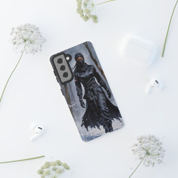 Artistic Phone Case, Ninja Aesthetic, Unique Smartphone Cover, Adventurous Spirit