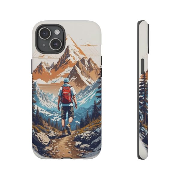 Adventure Phone Case, Mountain Hiking Phone Cover, Outdoor Enthusiast Gift, Nature Lover Accessory, Travel Cell Phone Protector