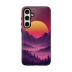 Mountain Sunset Phone Case - Tough Cases for Nature Lovers