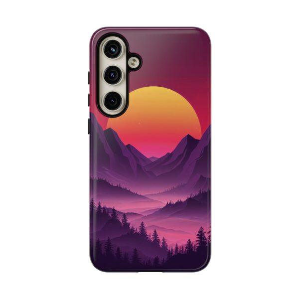 Mountain Sunset Phone Case - Tough Cases for Nature Lovers