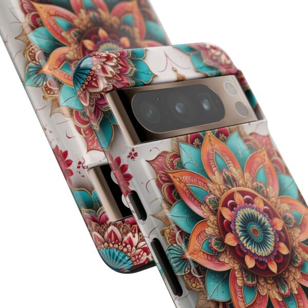 Mandala Phone Case, Colorful Floral Design, Bohemian Style, Tough Cases, Gift for Her