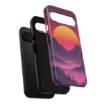 Mountain Sunset Phone Case - Tough Cases for Nature Lovers