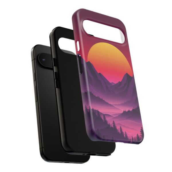 Mountain Sunset Phone Case - Tough Cases for Nature Lovers