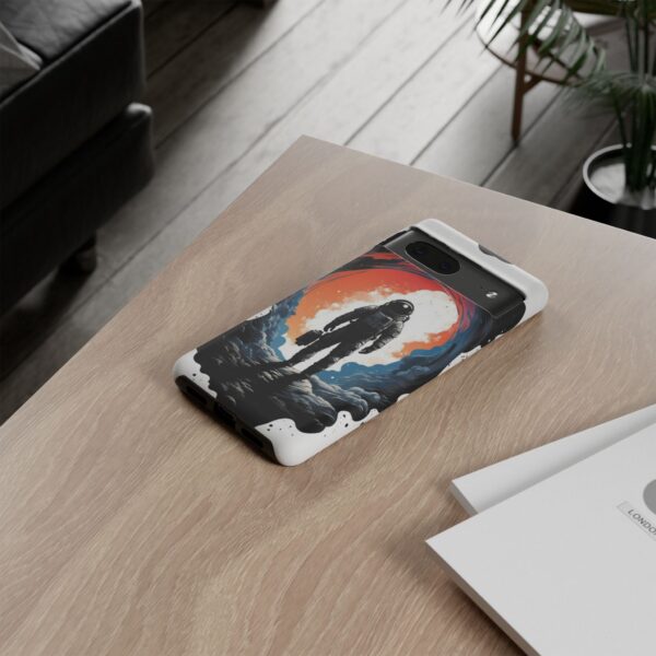 Astronaut Case, Tough Phone Cover, Galaxy Art Protector, Space Lover Gift, Unique Mobile Accessory