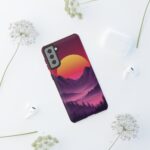 Mountain Sunset Phone Case - Tough Cases for Nature Lovers