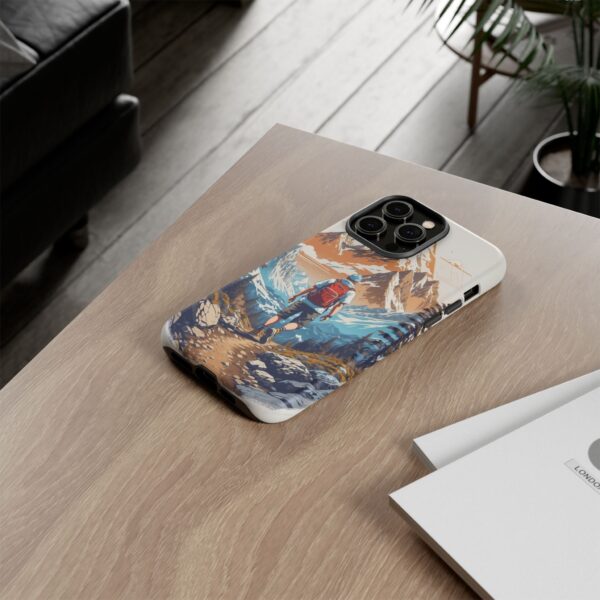 Adventure Phone Case, Mountain Hiking Phone Cover, Outdoor Enthusiast Gift, Nature Lover Accessory, Travel Cell Phone Protector