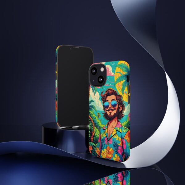 Stylish Hawaiian Tough Phone Case - Perfect for Trendsetters & Everyday Use