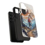 Adventure Phone Case, Mountain Hiking Phone Cover, Outdoor Enthusiast Gift, Nature Lover Accessory, Travel Cell Phone Protector