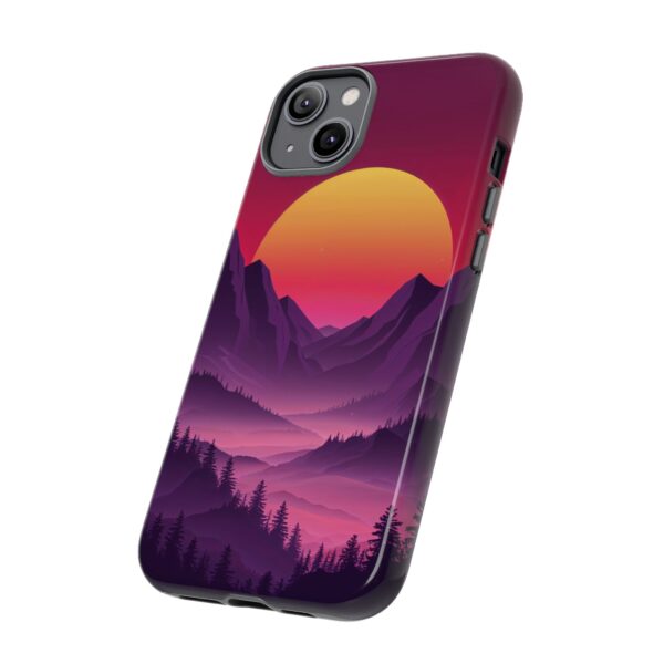 Mountain Sunset Phone Case - Tough Cases for Nature Lovers
