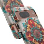 Colorful Mandala Phone Cover, Bohemian Style Accessory, Unique Gift for Her, Stylish Smartphone Protection