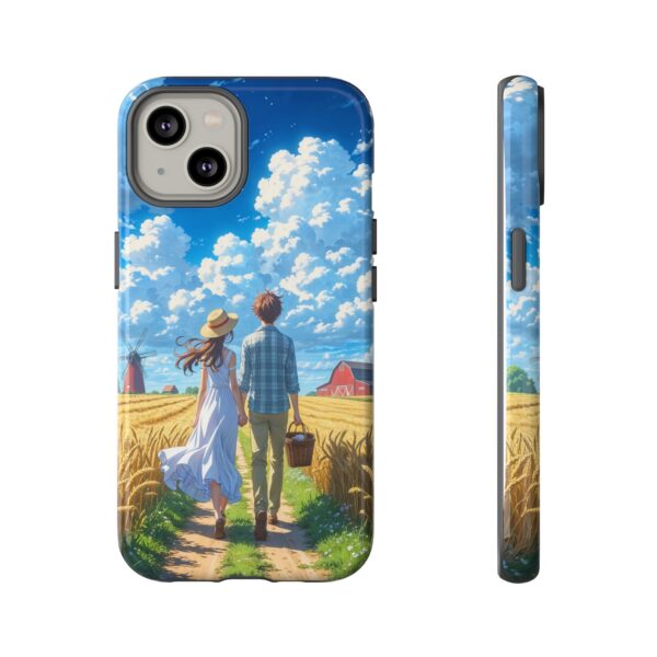 Couple Phone Case – Romantic Landscape Design