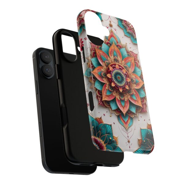 Mandala Phone Case, Colorful Floral Design, Bohemian Style, Tough Cases, Gift for Her