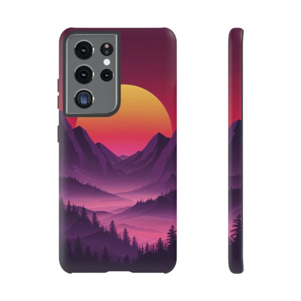 Mountain Sunset Phone Case - Tough Cases for Nature Lovers