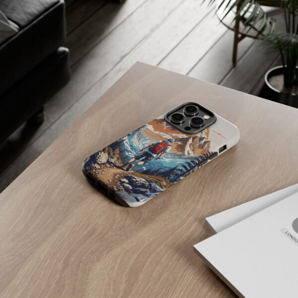 Adventure Phone Case, Mountain Hiking Phone Cover, Outdoor Enthusiast Gift, Nature Lover Accessory, Travel Cell Phone Protector