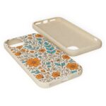 Floral Biodegradable Phone Case - Eco-Friendly Design for Nature Lovers