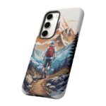 Adventure Phone Case, Mountain Hiking Phone Cover, Outdoor Enthusiast Gift, Nature Lover Accessory, Travel Cell Phone Protector