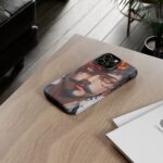 Fiery Design, Anime Style, Unique Cell Phone Accessory, Strong and Stylish