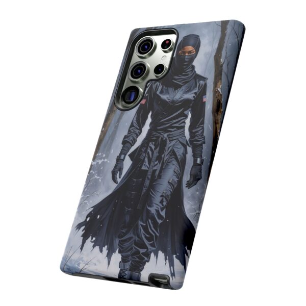 Artistic Phone Case, Ninja Aesthetic, Unique Smartphone Cover, Adventurous Spirit