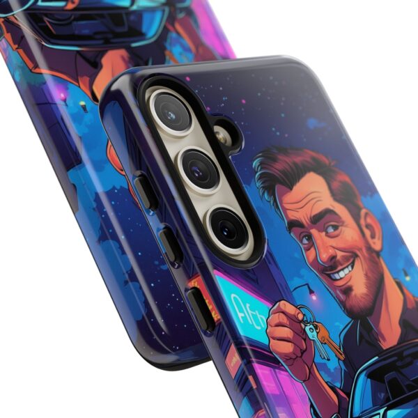 Stylish Car Enthusiast Phone Case with Key Design