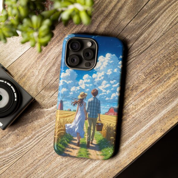 Couple Phone Case – Romantic Landscape Design