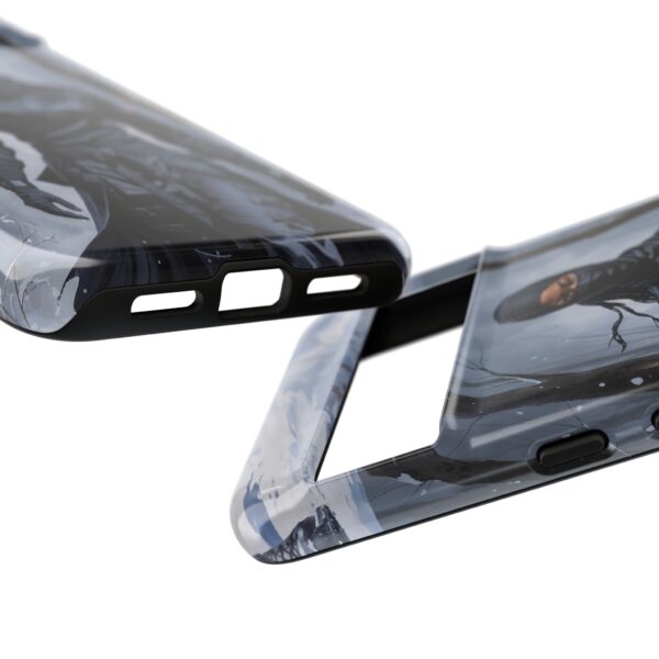 Artistic Phone Case, Ninja Aesthetic, Unique Smartphone Cover, Adventurous Spirit