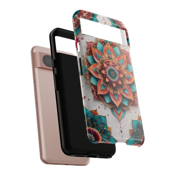 Mandala Phone Case, Colorful Floral Design, Bohemian Style, Tough Cases, Gift for Her