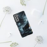 Stormy Seas Tough Phone Case - Pirate Ship Design